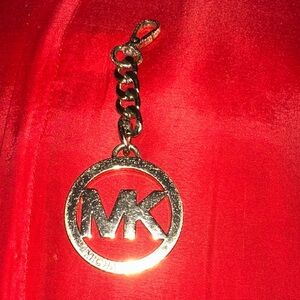 Michael Kors Gold Logo Keychain